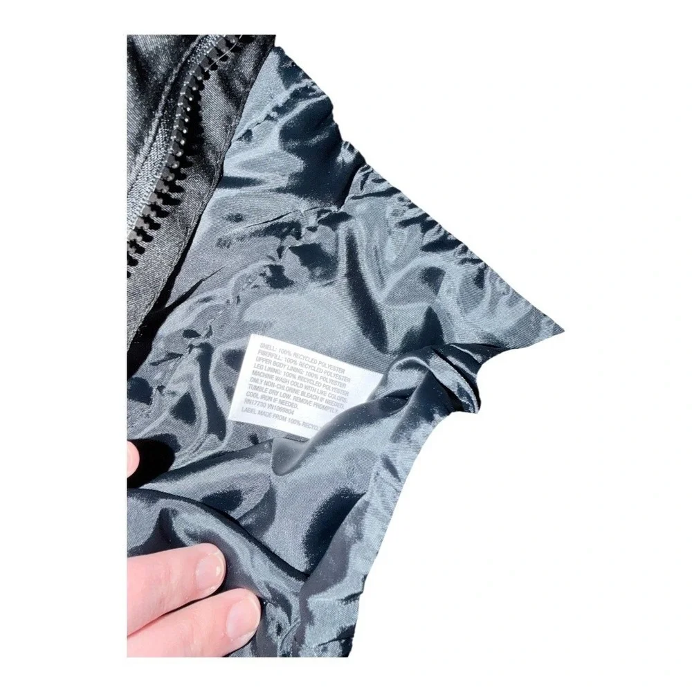 Cat & Jack Snow Bibs Kids Size Small S Black Insulated Overalls Ski Pants Winter